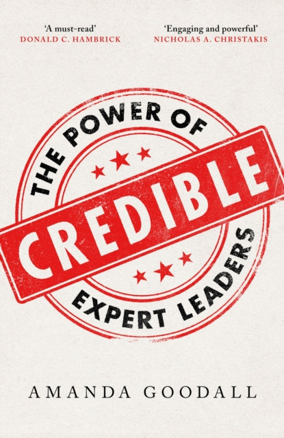 Book cover of: Credible. By: Amanda Goodall