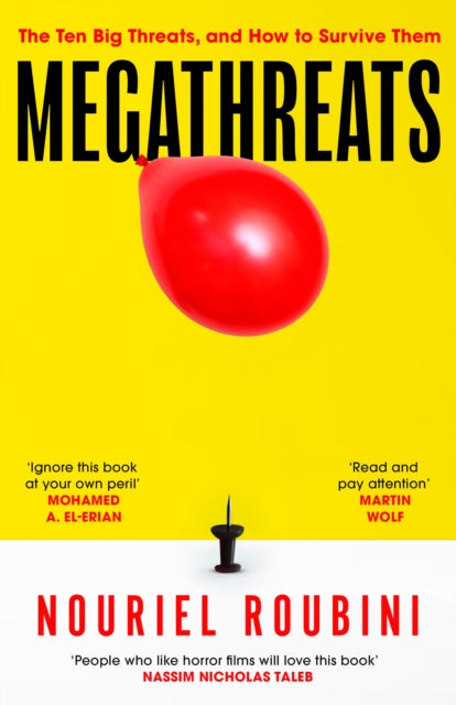 Book cover of: Megathreats. By: Nouriel Roubini