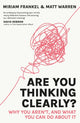 Book cover of: Are You Thinking Clearly?. By: Miriam Frankel