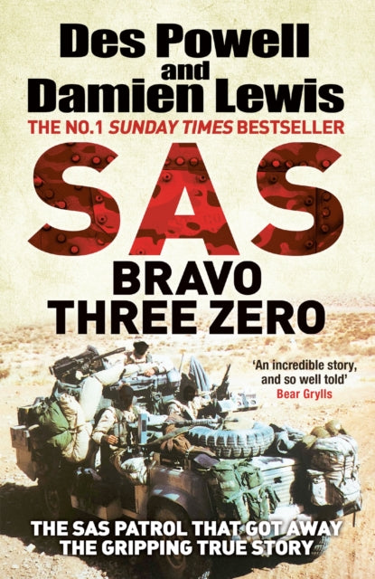 Book cover of: SAS Bravo Three Zero. By: Damien Lewis