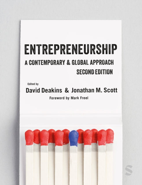 Book cover of: Entrepreneurship. By: David Deakins