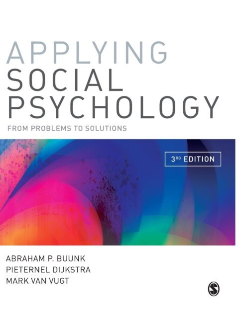Book cover of: Applying Social Psychology. By: Abraham P. Buunk