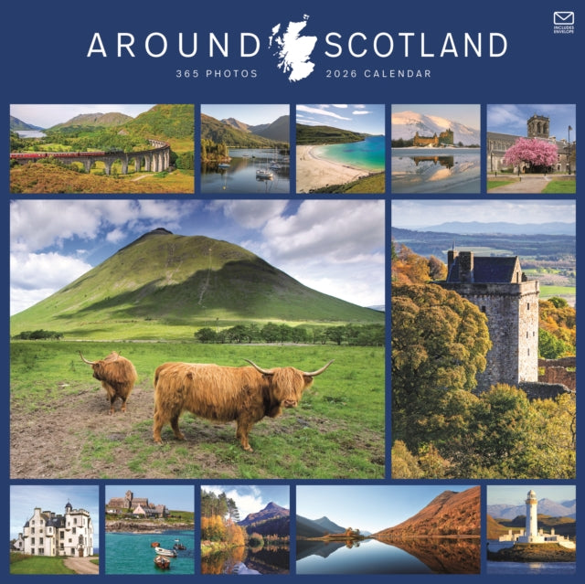 Book cover of: Around Scotland Square Wall Calendar 202