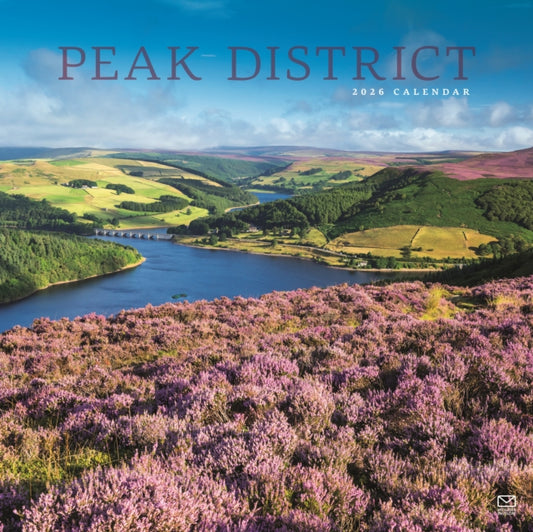 Book cover of: Peak District Square Wall Calendar 2026