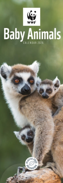 Book cover of: Wwf Baby Animals Slim Calendar 2026