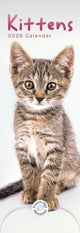 Book cover of: Kittens Slim Calendar 2026