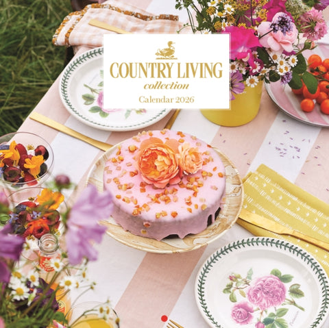 Country Living Wiro Wall Calendar 2026