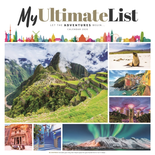 Book cover of: My Ultimate List Square Wall Calendar 20