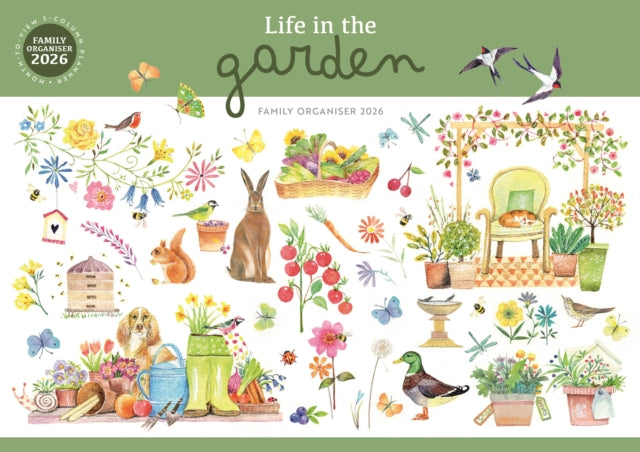 Book cover of: Life In The Garden Planner A4 Calendar 2
