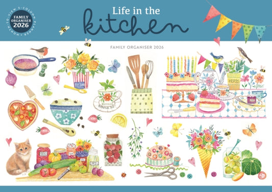 Book cover of: Life In The Kitchen Planner A4 Calendar
