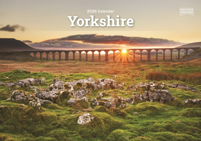 Book cover of: Yorkshire A5 Calendar 2026