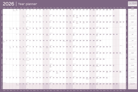 Essential Roll Planner Calendar 2026
