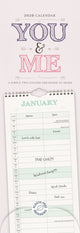 Book cover of: You & Me Planner Slim Calendar 2026