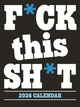 Book cover of: Fck This Sht Deluxe Wall Sunday Start Ca
