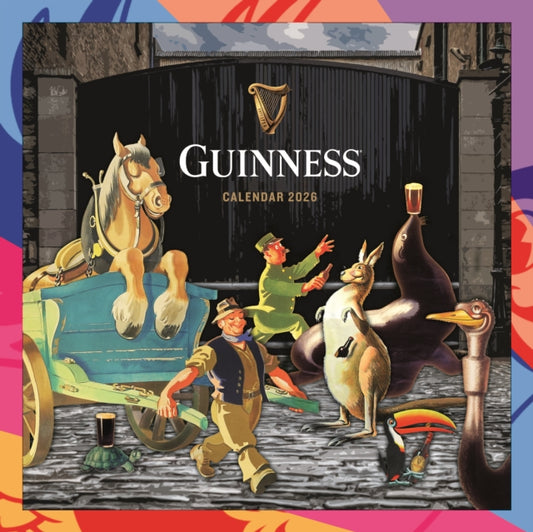 Book cover of: Guinness Square Wall Calendar 2026