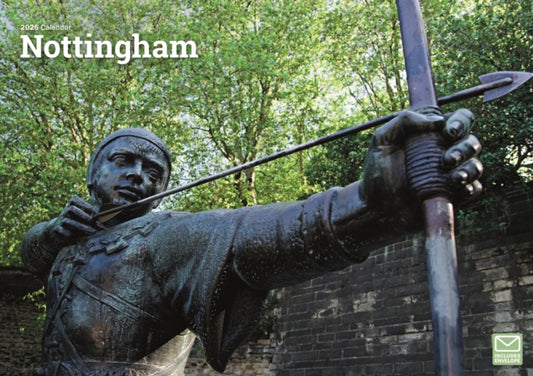 Book cover of: Nottingham A4 Calendar 2026