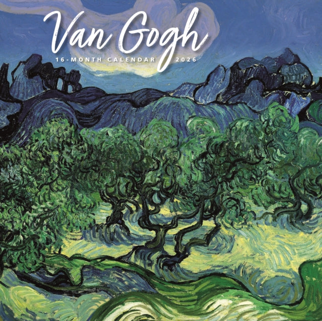 Book cover of: Van Gogh Square Wall Sunday Start Calend