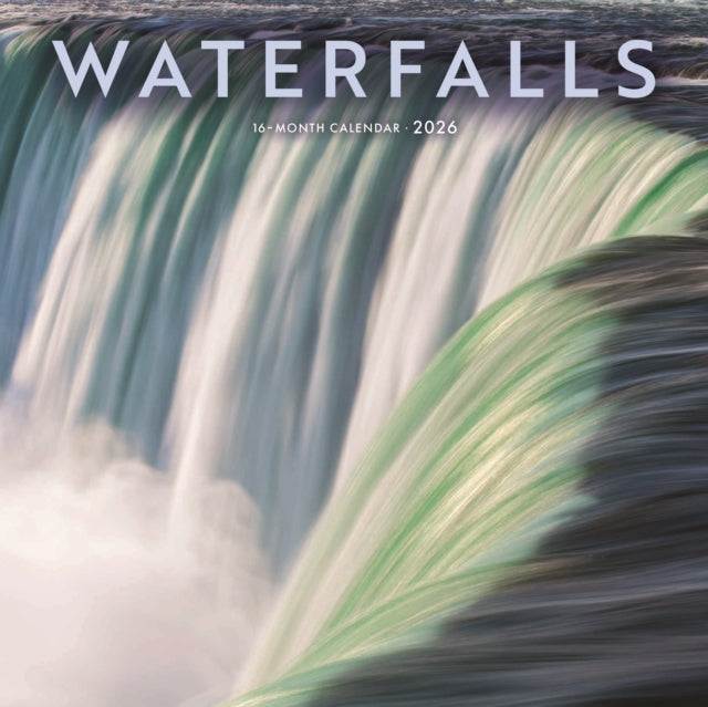 Book cover of: Waterfalls Square Wall Sunday Start Cale