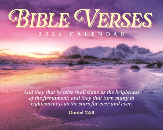 Book cover of: Bible Verses Box Calendar 2026