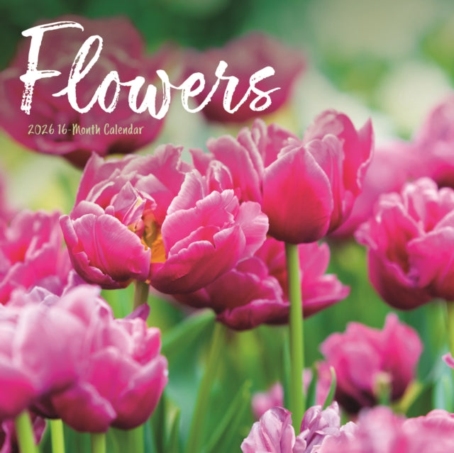Book cover of: Flowers Square Wall Sunday Start Calenda