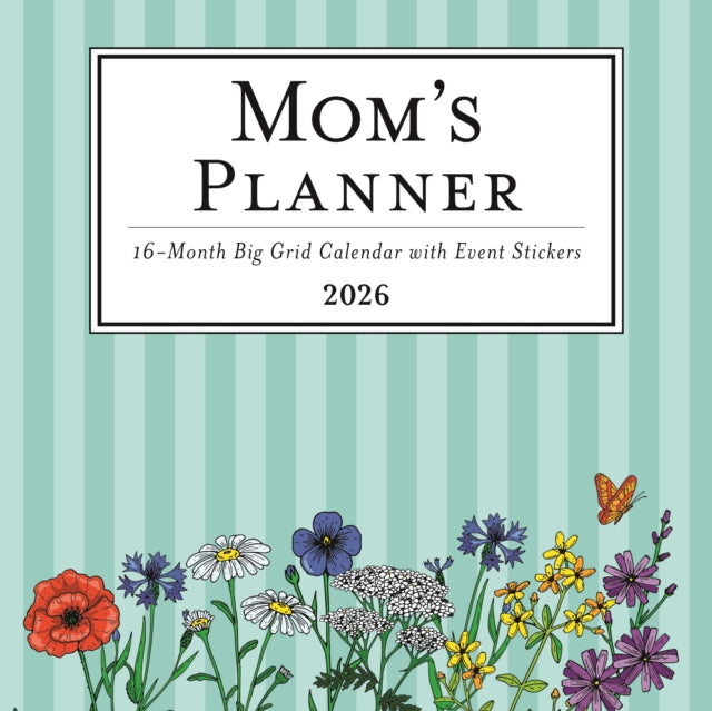 Book cover of: Moms Planner Wall Sunday Start Calendar