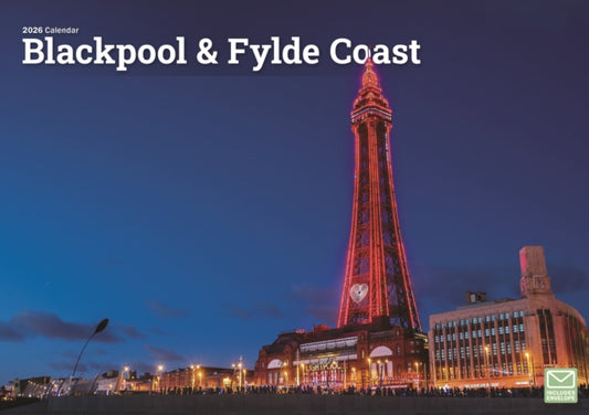 Book cover of: Blackpool Fylde Coast A4 Calendar 2026