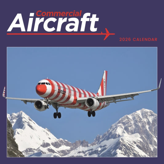 Book cover of: Commercial Aircraft Square Wall Sunday S