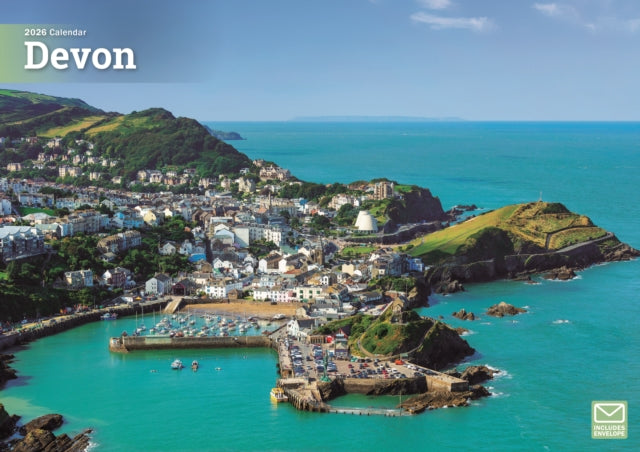 Book cover of: Devon A4 Calendar 2026