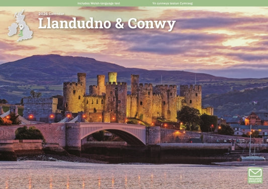 Book cover of: Llandudno & Conwy A4 Calendar 2026