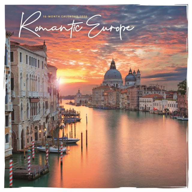 Book cover of: Romantic Europe Square Wall Sunday Start