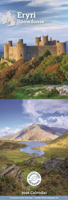 Book cover of: Snowdonia Slim Calendar 2026