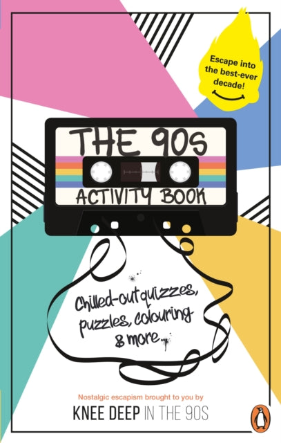 Book cover of: 90s Activity Book (for Adults). By: Victoria Carser