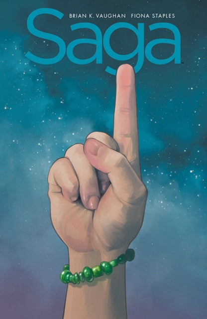 Book cover of: Saga: Compendium One. By: Brian K. Vaughan