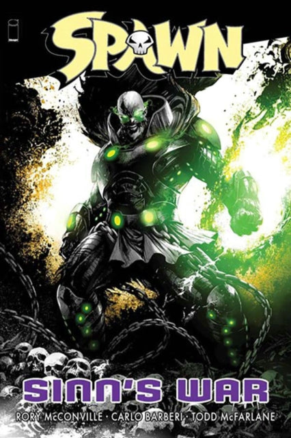 Book cover of: Spawn: Sinn's War. By: Rory McConville