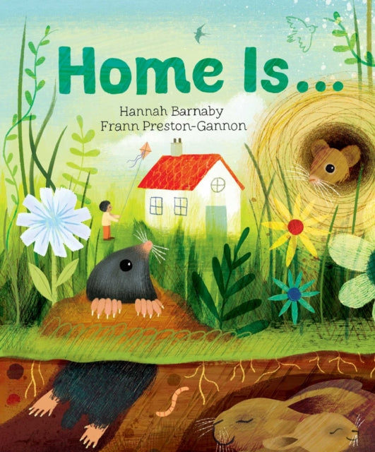 Book cover of: Home Is.... By: Hannah Barnaby