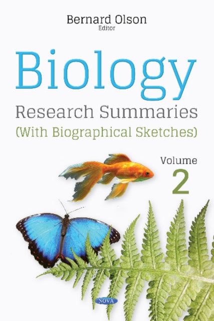 Book cover of: Biology Research Summaries (with Biographical Sketches). By: Bernard Olson