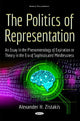 Book cover of: Politics of Representation. By: Alexander H. Zistakis