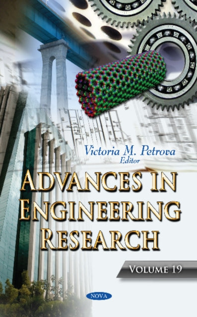 Book cover of: Advances in Engineering Research. By: Victoria M. Petrova