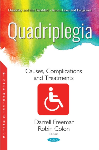 Book cover of: Quadriplegia. By: Darrell Freeman