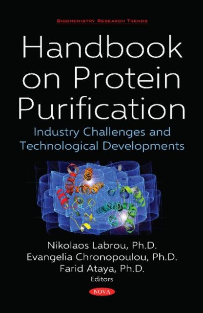 Book cover of: Handbook on Protein Purification. By: Nikolaos E. Labrou