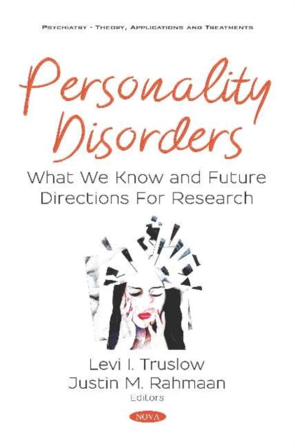 Book cover of: Personality Disorders. By: Levi I. Truslow