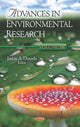 Book cover of: Advances in Environmental Research. By: Justin A. Daniels