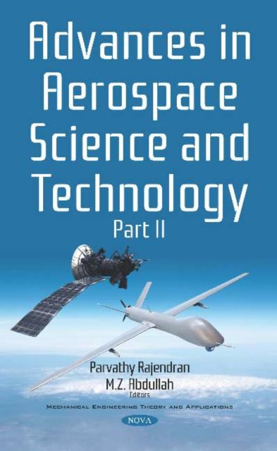 Book cover of: Advances in Aerospace Science and Technology. By: Parvathy Rajendran