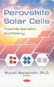 Book cover of: Perovskite Solar Cells. By: Murali Banavoth
