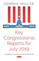 Book cover of: Key Congressional Reports for July 2019. By: Dominik Müller