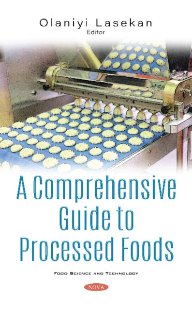 Book cover of: Comprehensive Guide to Processed Foods. By: Olaniyi Lasekan