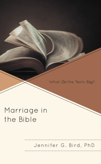 Book cover of: Marriage in the Bible. By: Jennifer BIRD