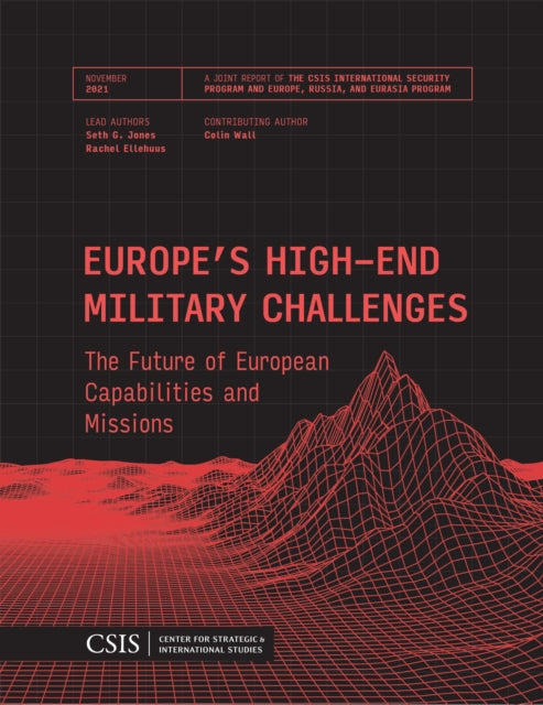Book cover of: Europe's High-End Military Challenges. By: Seth G. Jones