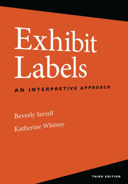 Book cover of: Exhibit Labels. By: Beverly Serrell