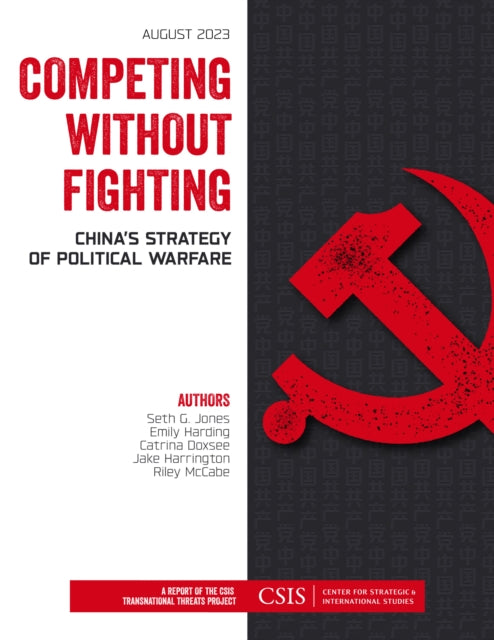Book cover of: Competing without Fighting. By: Seth G. Jones
